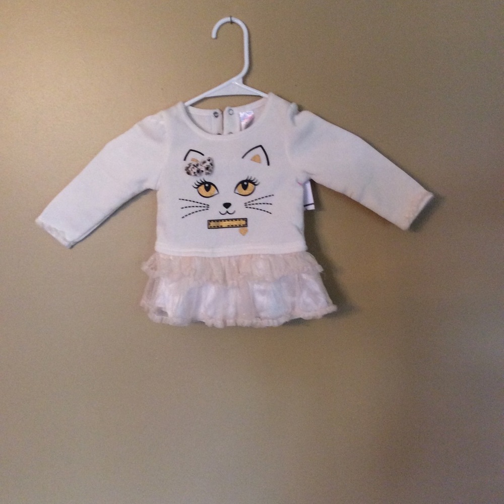 Size 18 months 2 pc suit kitten design